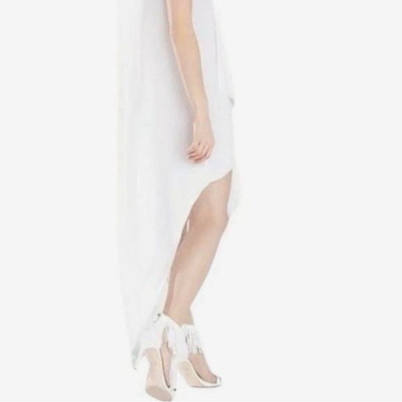 BCBGMaxAzria Asymmetrical White Dress - Picture 4 of 12